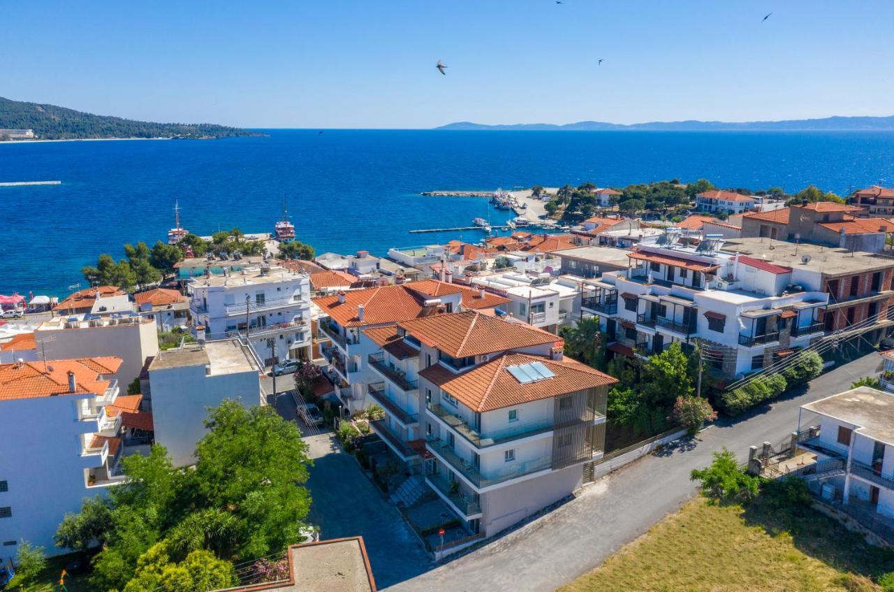 Olenia Luxury Apartments 1 Néosz Marmarász Kültér fotó